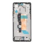 Screen Replacement With Frame for Xiaomi Poco F5 Black Ori(Third Party Glued) - Image 2