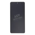 Screen Replacement With Frame for Xiaomi Poco F5 Black Ori(Third Party Glued)