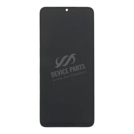 Screen Replacement With Frame for Samsung Galaxy A05 A055 Black Ori(Third Party Glued)