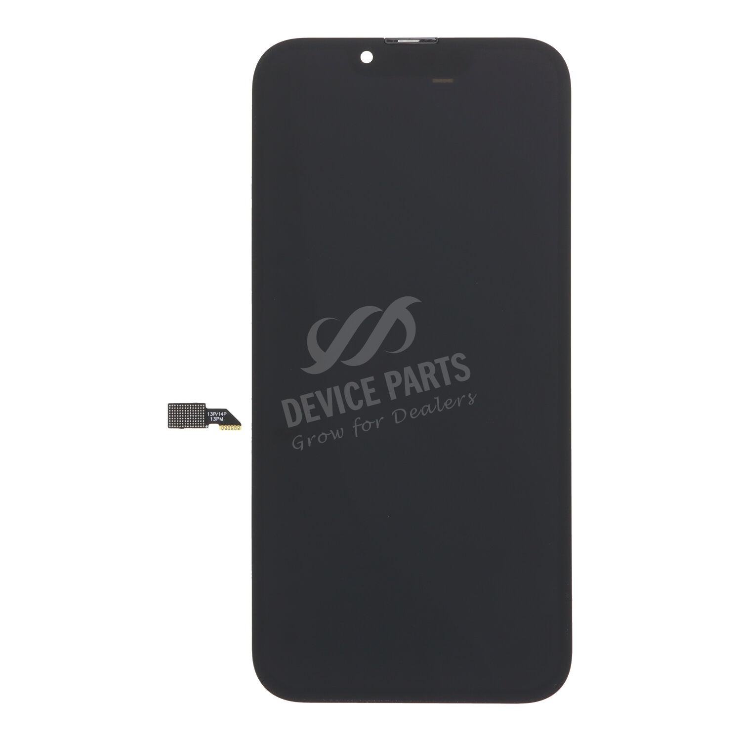 as135599_2407242977_1.jpg Screen Replacement for iPhone 13 Pro 6.1" IC Removable Version Soft OLED Black HQ - Image 1