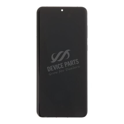 Screen Replacement With Frame for Huawei P60 Pro Silver Ori(Third Party Glued)