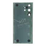 Battery Door + Battery Door Adhesive + Back Camera Lens and Bezel for Samsung Galaxy S23 Ultra Phantom Black Ori - Image 2