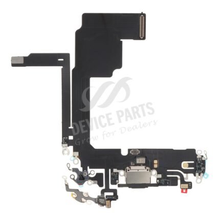 Charging Port Flex Cable for iPhone 15 Pro Black Titanium OEM