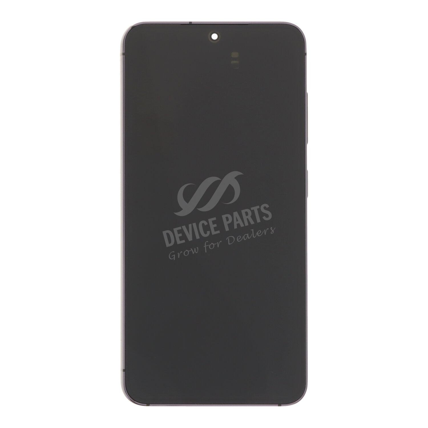 as136345_2508202270_1.jpg Screen Replacement With Frame for Samsung Galaxy S23 S911B European Version Phantom Black OEM - Image 1