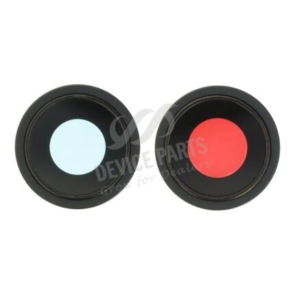 Back Camera Lens and Bezel for iPhone 15/15 Plus Black HQ 2pcs in one set