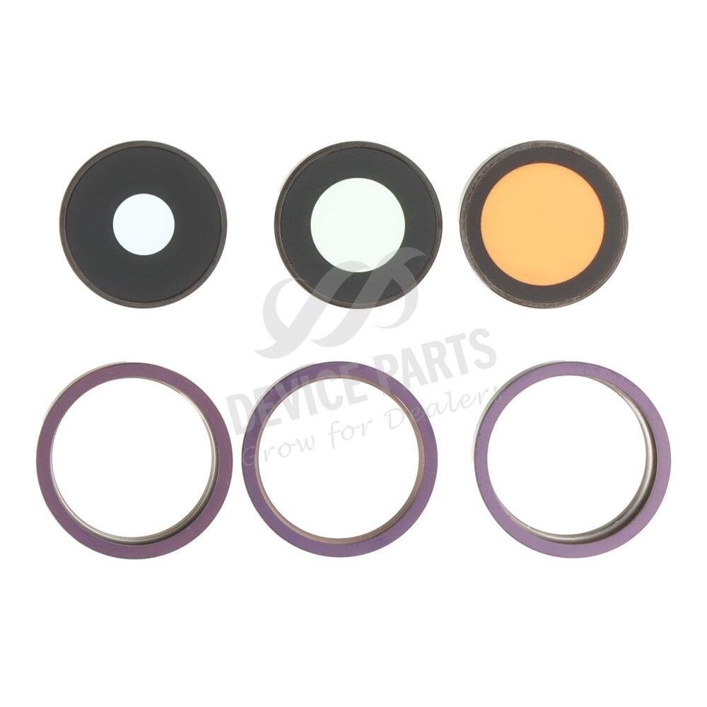 as136367_2404188837_1.jpg Back Camera Lens and Bezel for iPhone 14 Pro/14 Pro Max Purple HQ 3pcs in one set - Image 1
