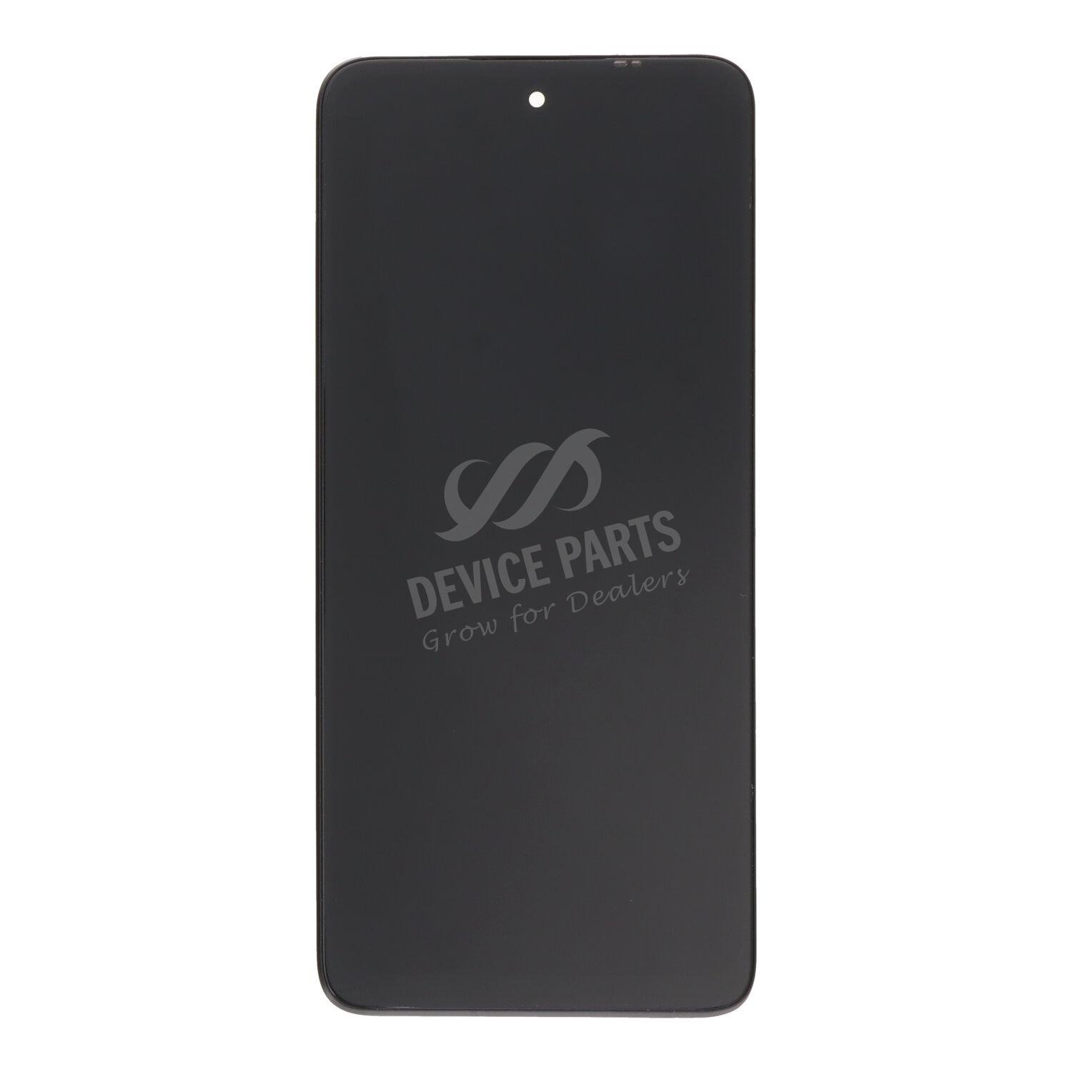 as136382_2312235894_1.jpg Screen Replacement With Frame for Motorola Moto G54 Black OEM - Image 1