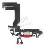 Charging Port Flex Cable for iPhone 13 Mini 5.4" Red without Logo HQ