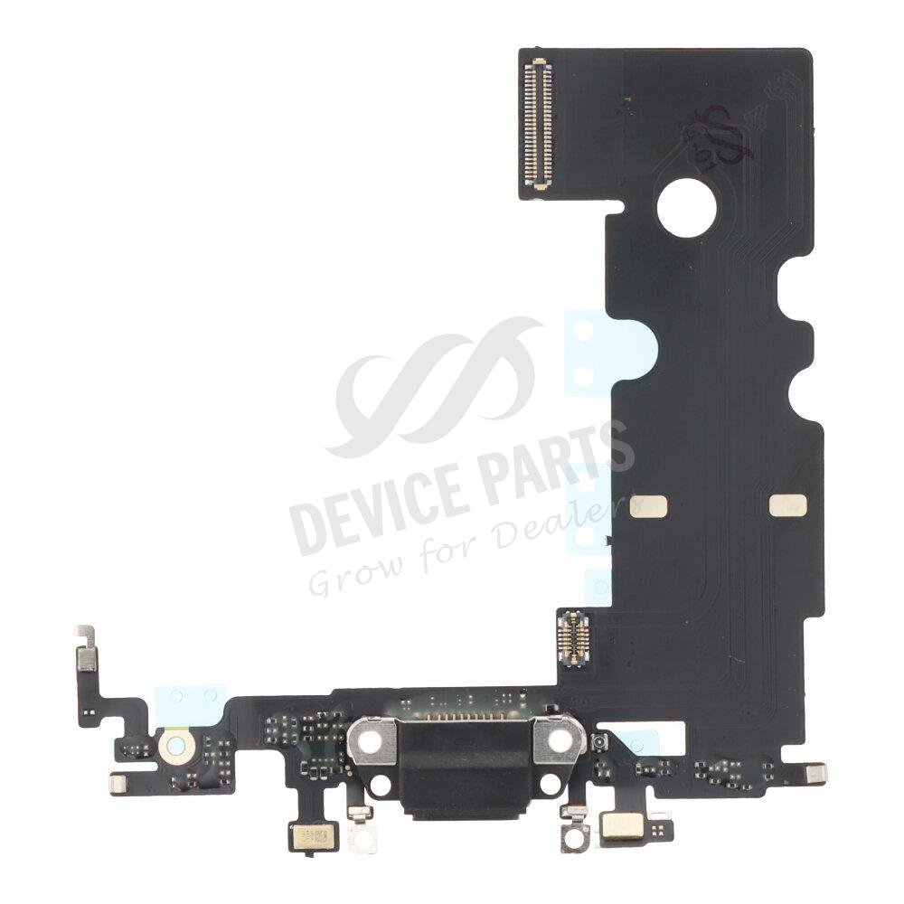 as137417_2401103935_1.jpg Charging Port Flex Cable for iPhone 8 Black HQ - Image 1