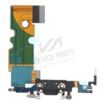 Charging Port Flex Cable for iPhone 8 Black HQ - Image 2