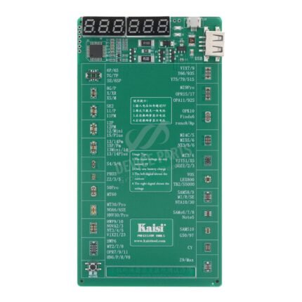 KAISI K-9208 V24 Activated And Charging Jig Of Mobile Battery Instruction Support iPhone 15 Series