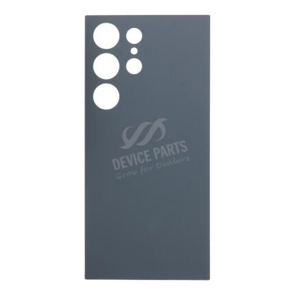 Battery Door with Adhesive for Samsung Galaxy S24 Ultra Titanium Black Ori