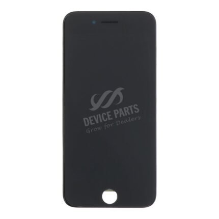 Screen Replacement With Small Parts without Home Button Flex Cable for iPhone 7 Black OEM R