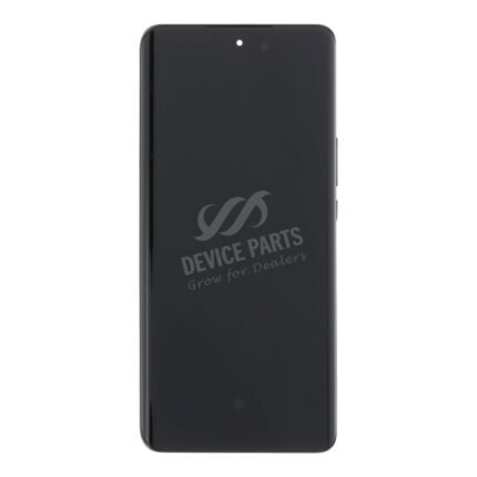 Screen Replacement With Frame for Honor Magic6 Lite Midnight Black Ori(Third Party Glued)