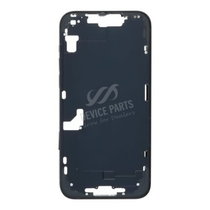 Middle Frame with Side Buttons + SIM Card Tray for iPhone 14 Plus A2886/A2885/A2888/A2887 European Version Black HQ