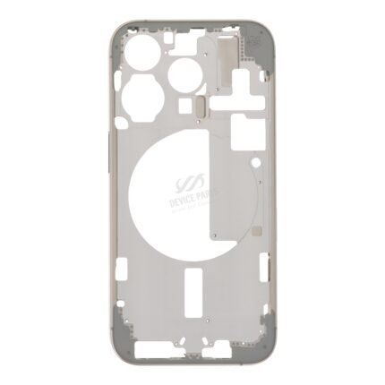 Middle Frame with Side Buttons + SIM Card Tray for iPhone 15 Pro A3102 European Version Natural Titanium HQ