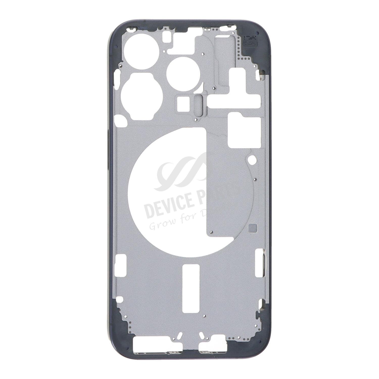 as142476_2501102367_1.jpg Middle Frame with Side Buttons + SIM Card Tray for iPhone 15 Pro A3102 European Version Blue Titanium HQ - Image 1