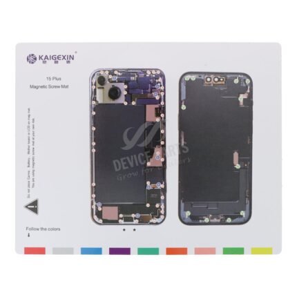 KAIGEXIN Professional Guide Magnetic Screw Keeper Chart Mat for iPhone 15 Plus