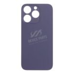 Battery Door with Adhesive for iPhone 14 Pro Large Hole Purple without Logo OEM