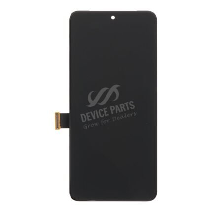 Screen Replacement with Fingerprint Sensor Flex Cable+Bracket for Google Pixel 8 Pro Black Ori R