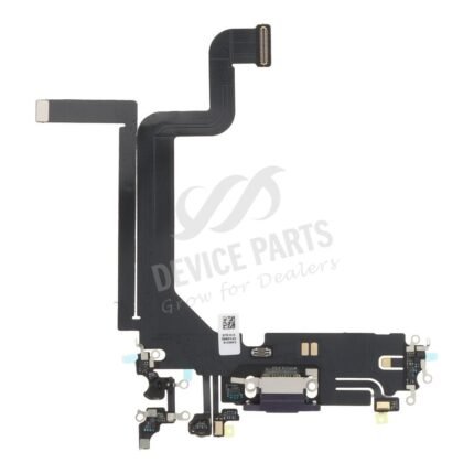 Charging Port Flex Cable for iPhone 14 Pro Max Purple OEM