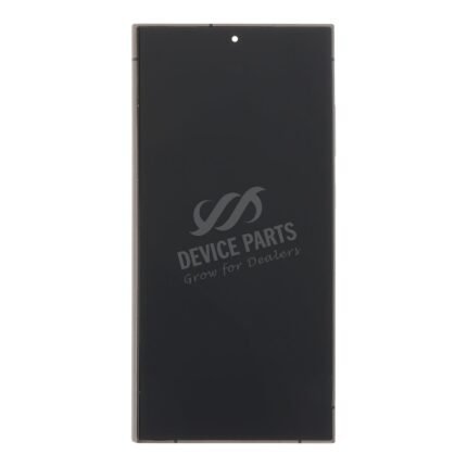 Screen Replacement With Frame for Samsung Galaxy S24 Ultra European Version OLED Black HQ