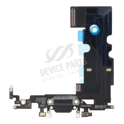 Charging Port Flex Cable for iPhone SE 2020 Black HQ