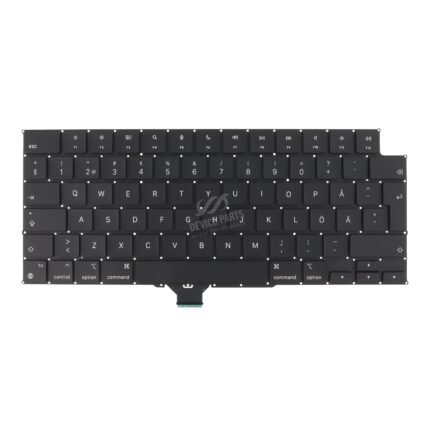 Keyboard for MacBook Pro M3 Max 16" A2991/Pro 16" 2021 A2485/Pro 14" 2021 A2442/Pro 14" 2023 A2779/Pro 16" 2023 A2780/Pro M3 14" A2918... Swedish Version Ori