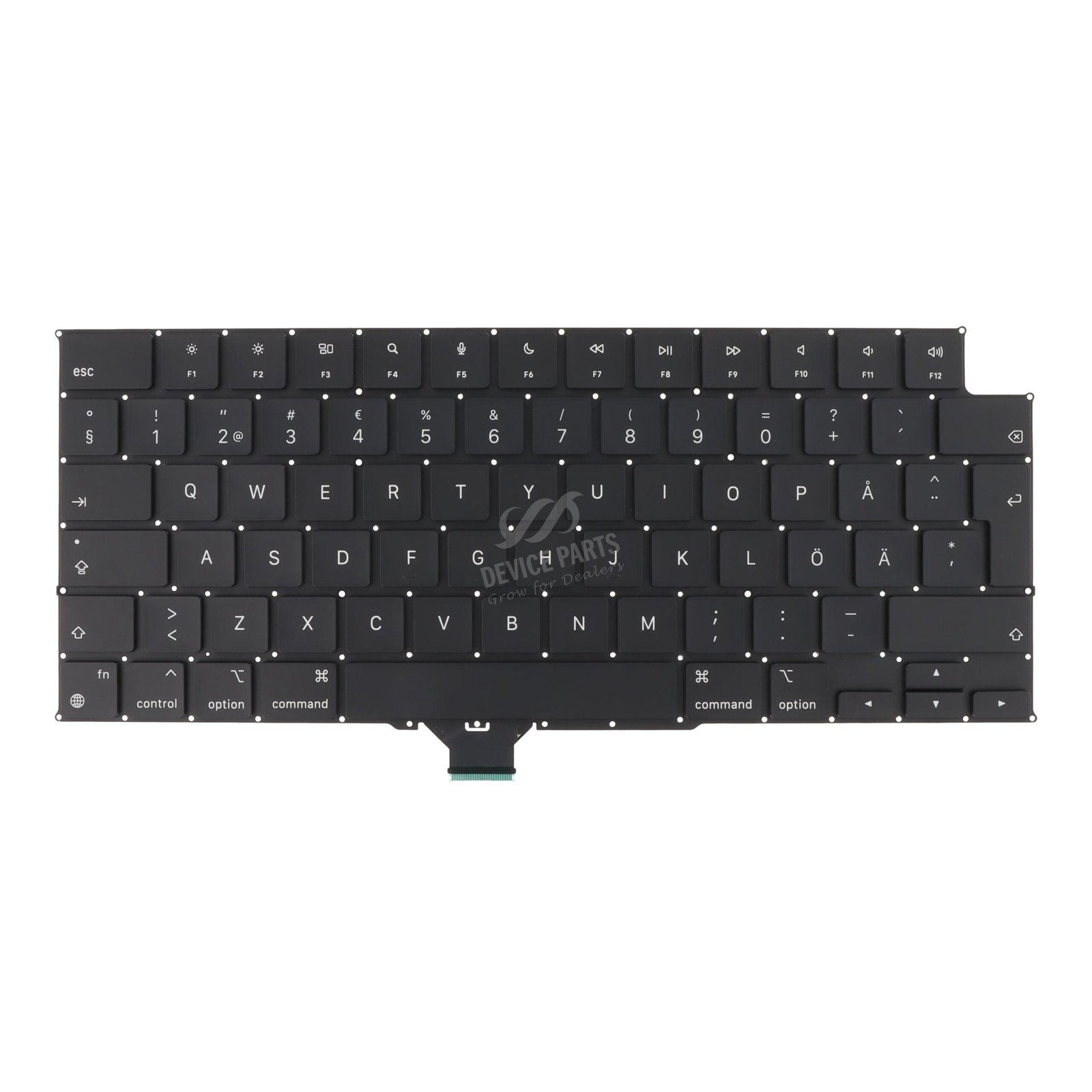 as147322_2409112991_1.jpg Keyboard for MacBook Pro M3 Max 16" A2991/Pro 16" 2021 A2485/Pro 14" 2021 A2442/Pro 14" 2023 A2779/Pro 16" 2023 A2780/Pro M3 14" A2918... Swedish Version Ori - Image 1
