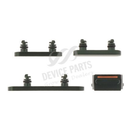 Power Volume Mute Buttons Keys Side Buttons for iPhone 13 6.1"/13 Mini 5.4" Green Ori 4pcs in one set