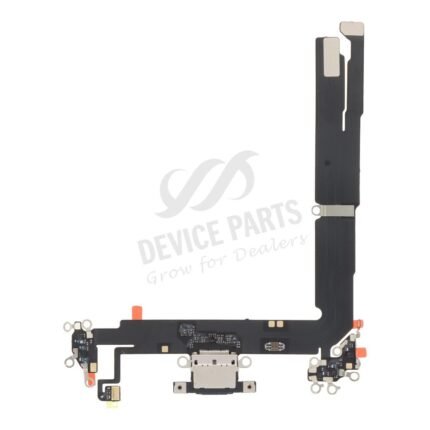 Charging Port Flex Cable for iPhone 16 Plus Black OEM
