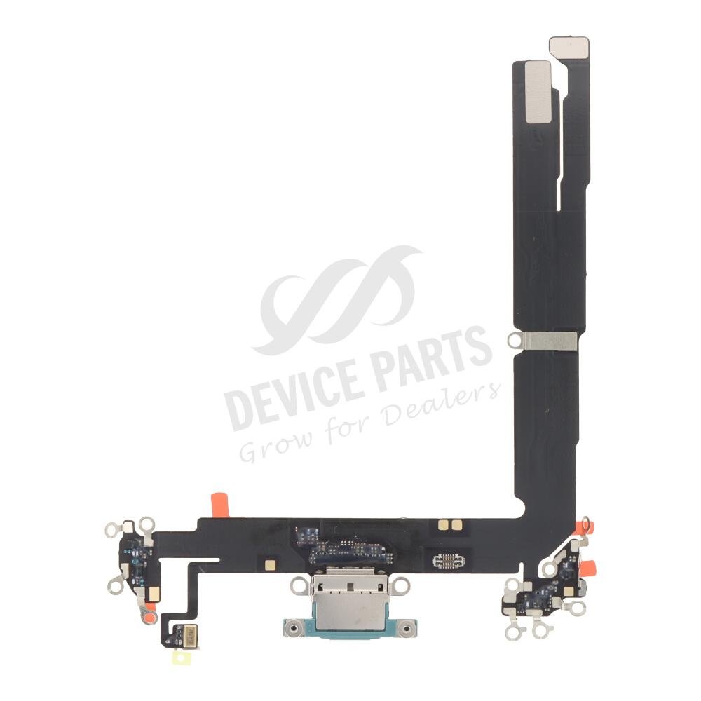 as151717_2504039652_1.jpg Charging Port Flex Cable for iPhone 16 Plus Teal OEM - Image 1