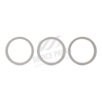 Rear Camera iron Ring Bezel for iPhone 15 Pro Max White Titanium Ori 3pcs in one set