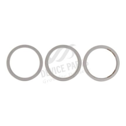 Rear Camera iron Ring Bezel for iPhone 15 Pro White Titanium Ori 3pcs in one set