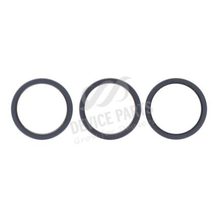 Rear Camera iron Ring Bezel for iPhone 15 Pro Blue Titanium Ori 3pcs in one set