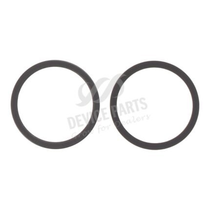 Rear Camera iron Ring Bezel for iPhone 11 Black OEM 2pcs in one set