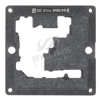 Amaoe Front Side Motherboard Middle Layer BGA Reballing Stencil Platform for Samsung S22 Ultra S908U/B