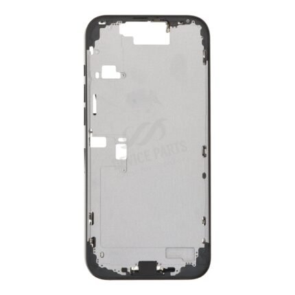 Middle Frame Assembly with Side Buttons + SIM Card Tray for iPhone 16 Pro Max European Version Black Titanium OEM