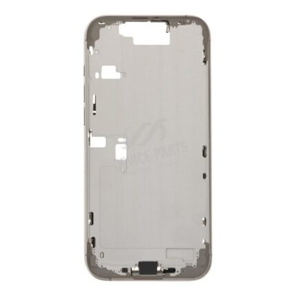 Middle Frame Assembly with Side Buttons + SIM Card Tray for iPhone 16 Pro Max European Version Natural Titanium OEM