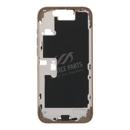 Middle Frame Assembly with Side Buttons + SIM Card Tray for iPhone 16 Pro Max European Version Desert Titanium OEM
