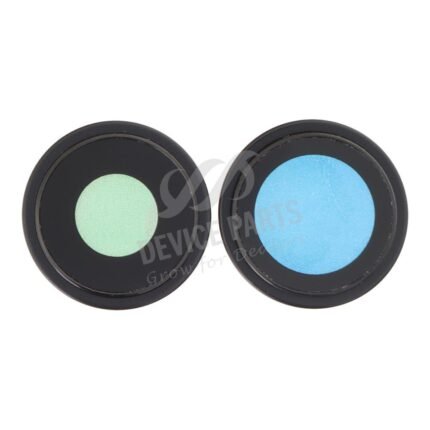 Back Camera Lens and Bezel for iPhone 16/16 Plus Black OEM 2pcs in one set
