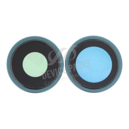 Back Camera Lens and Bezel for iPhone 16/16 Plus Teal OEM 2pcs in one set