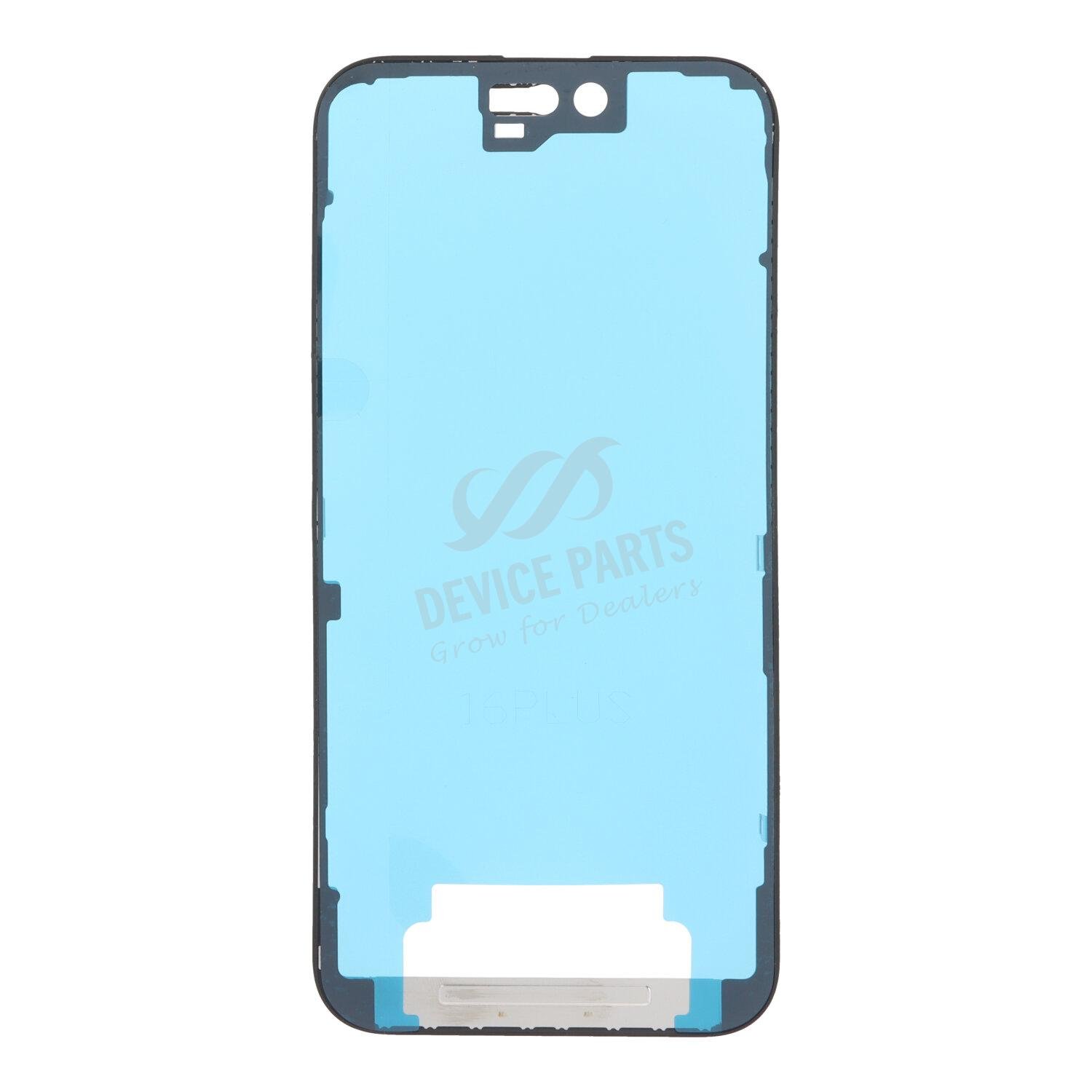 as159110_2501161645_1.jpg Touch Screen Frame with Adhesive for iPhone 16 Plus OEM - Image 1