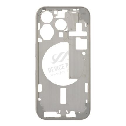 Middle Frame with Side Buttons for iPhone 15 Pro A2848 USA Version White Titanium OEM