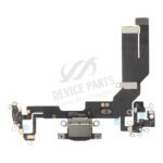 Charging Port Flex Cable for iPhone 16e Black Ori