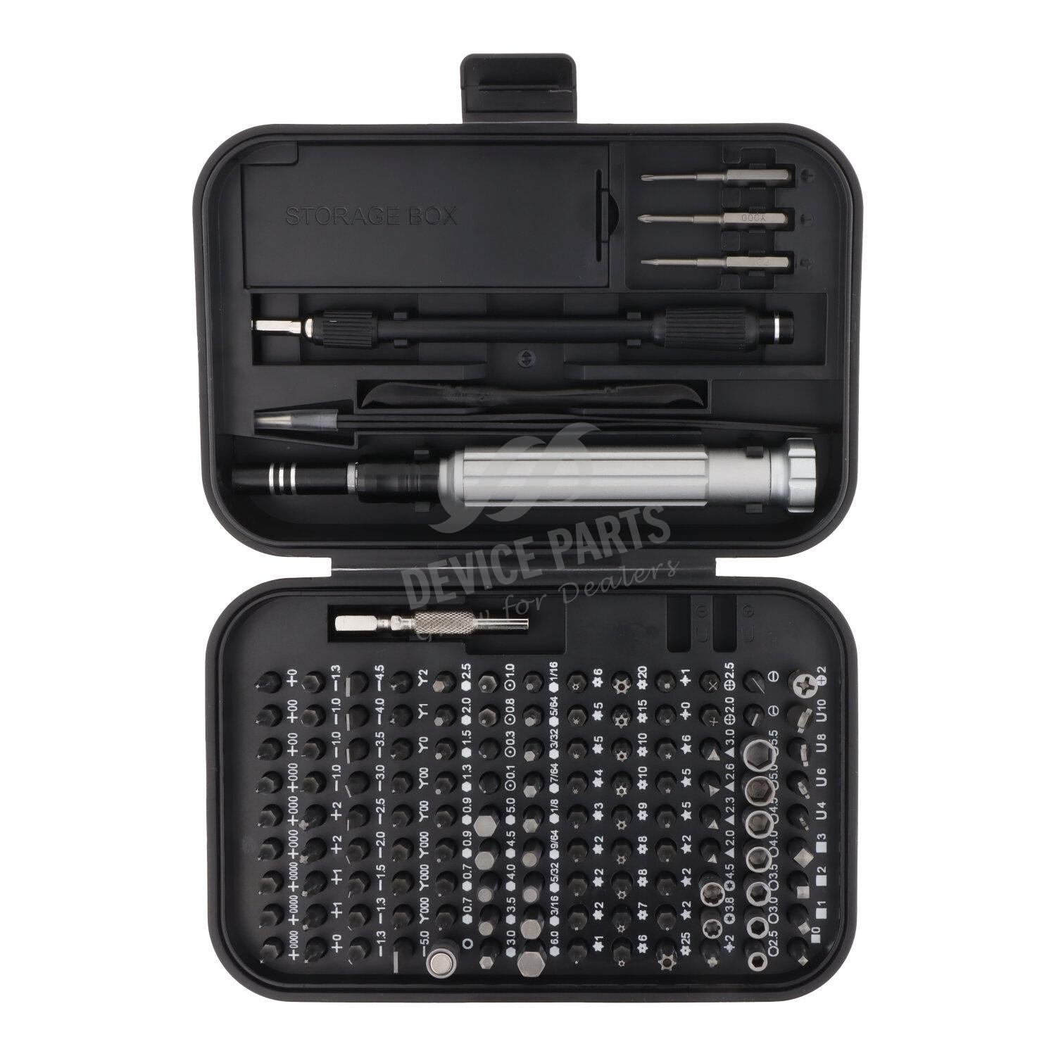 as162594_2503229057_1.jpg Kingsdun KS-840130 130 in 1 Precision Screwdriver Set Black - Image 1