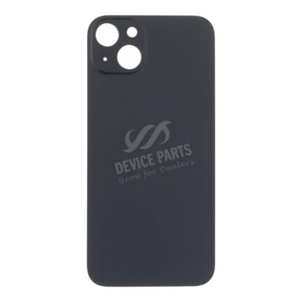 Battery Door with Adhesive for iPhone 15 Plus Small Hole Black without Logo OEM