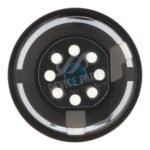 Back Glass Cover for Apple Watch Series 10 42mm Black HQ - Image 2