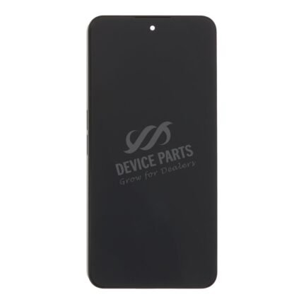 Screen Replacement With Frame for Nothing Phone 3A/Phone 3A Pro Black Ori(Third Party Glued)