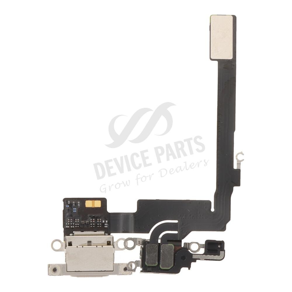 as168189_2506056891_1.jpg Charging Port Flex Cable with Charging Port Module for iPhone 16 Pro White Titanium Ori R - Image 1